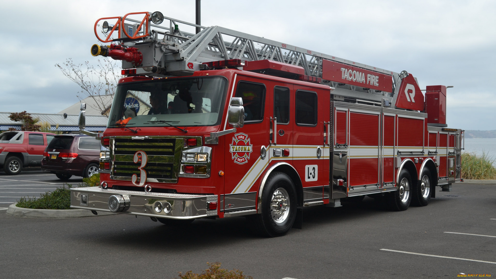 автомобили, пожарные, машины, пожарка