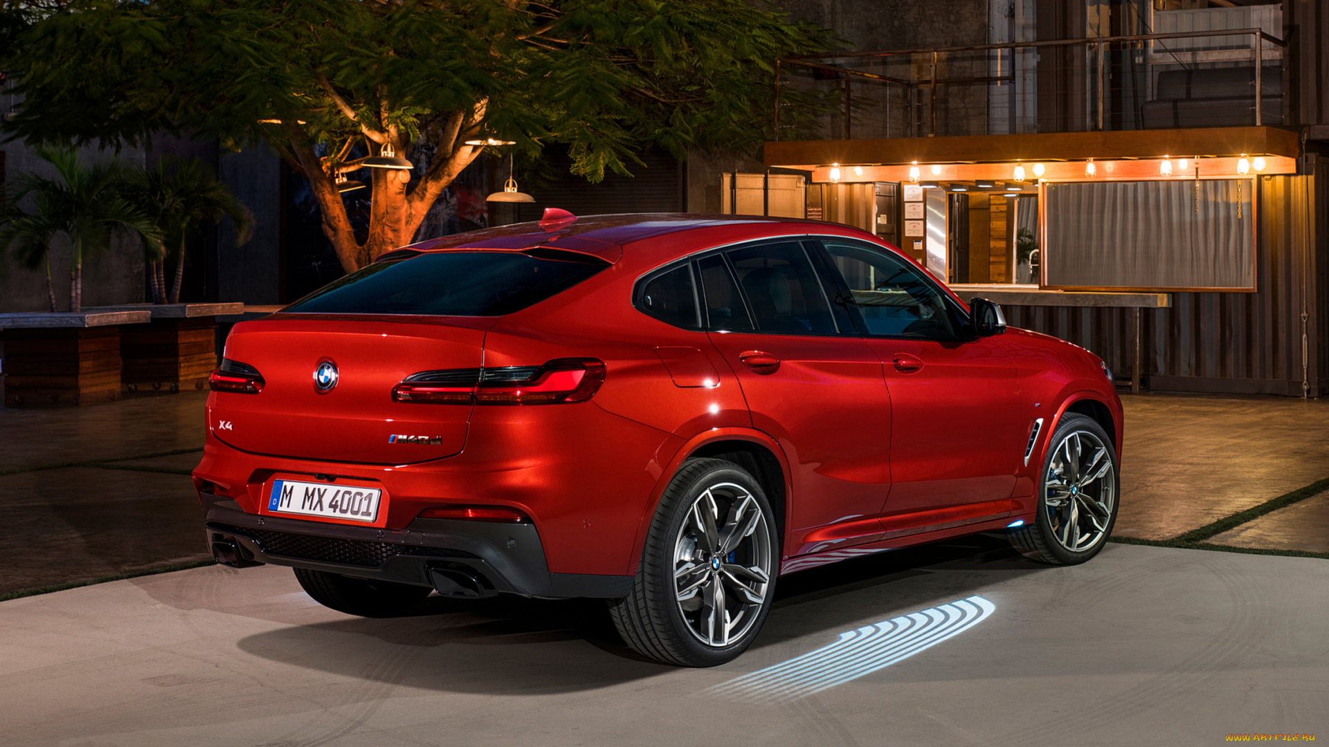 bmw, x4, m40d, 2019, автомобили, bmw, x4, m40d, 2019, red