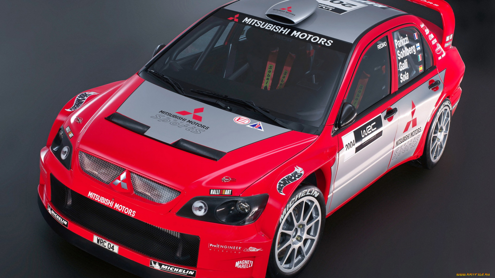 mitsubishi, lancer, wrc04, 2004, автомобили, mitsubishi, 2004, lancer, wrc04