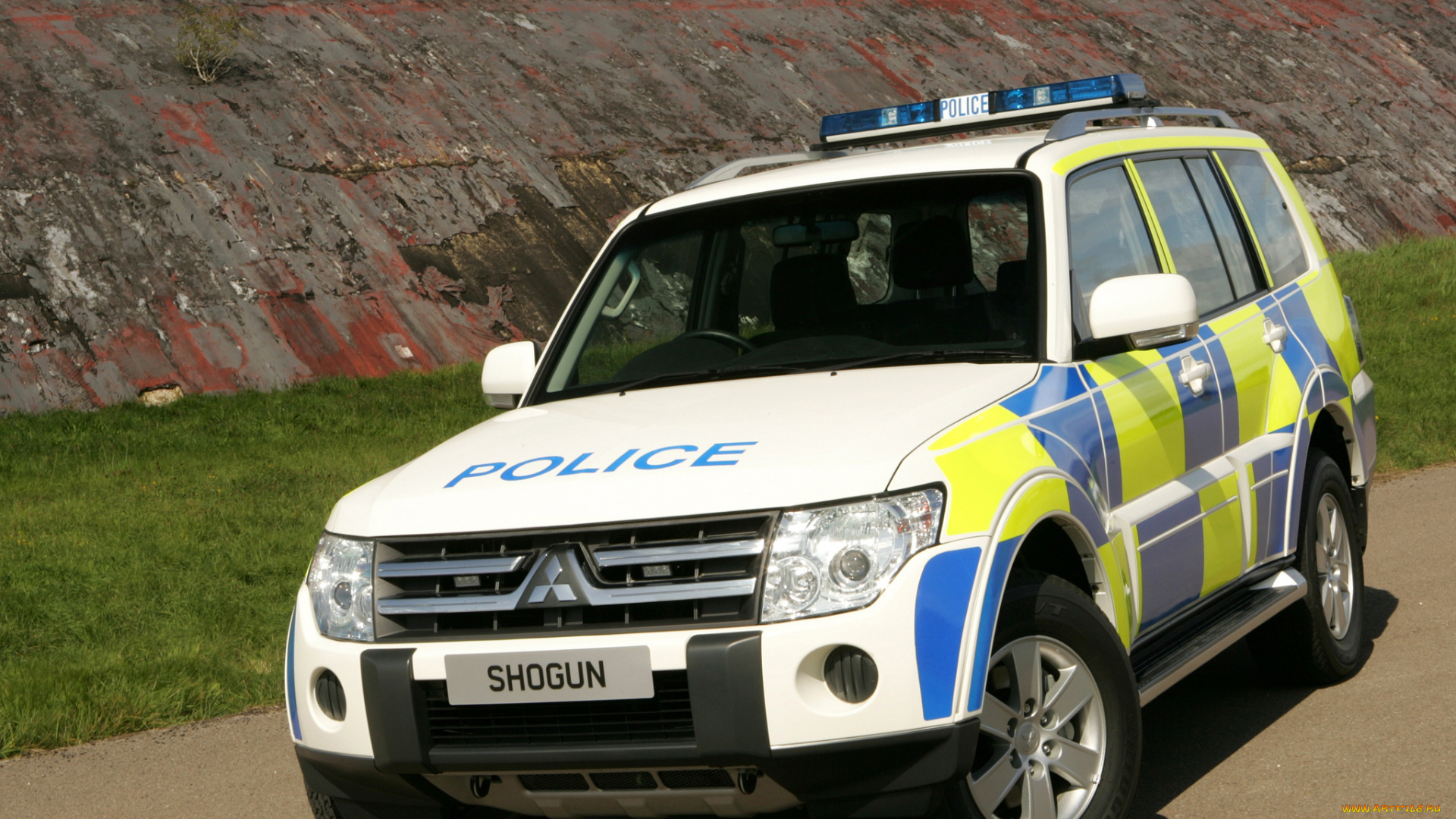 mitsubishi, shogun, 5-door, police, 2006, автомобили, полиция, mitsubishi, shogun, 5-door, police, 2006
