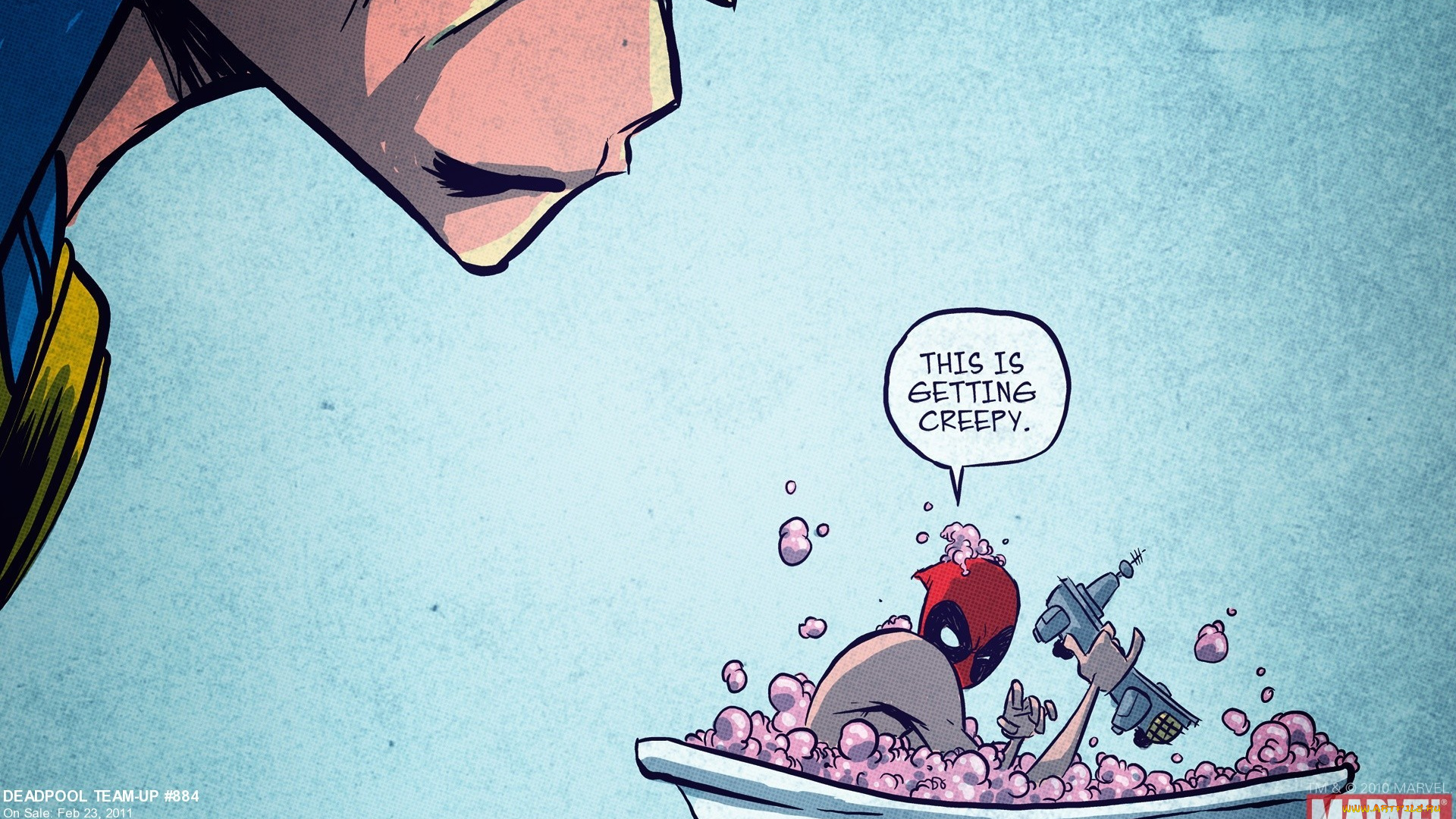 рисованное, комиксы, дэдпул, marvel, deadpool