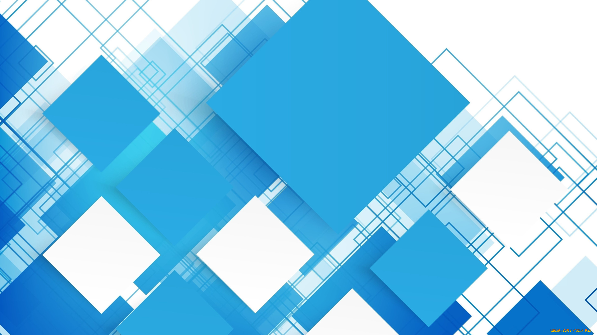 векторная, графика, графика, , graphics, blue, squares, background, vector, геометрия, абстракция, abstract