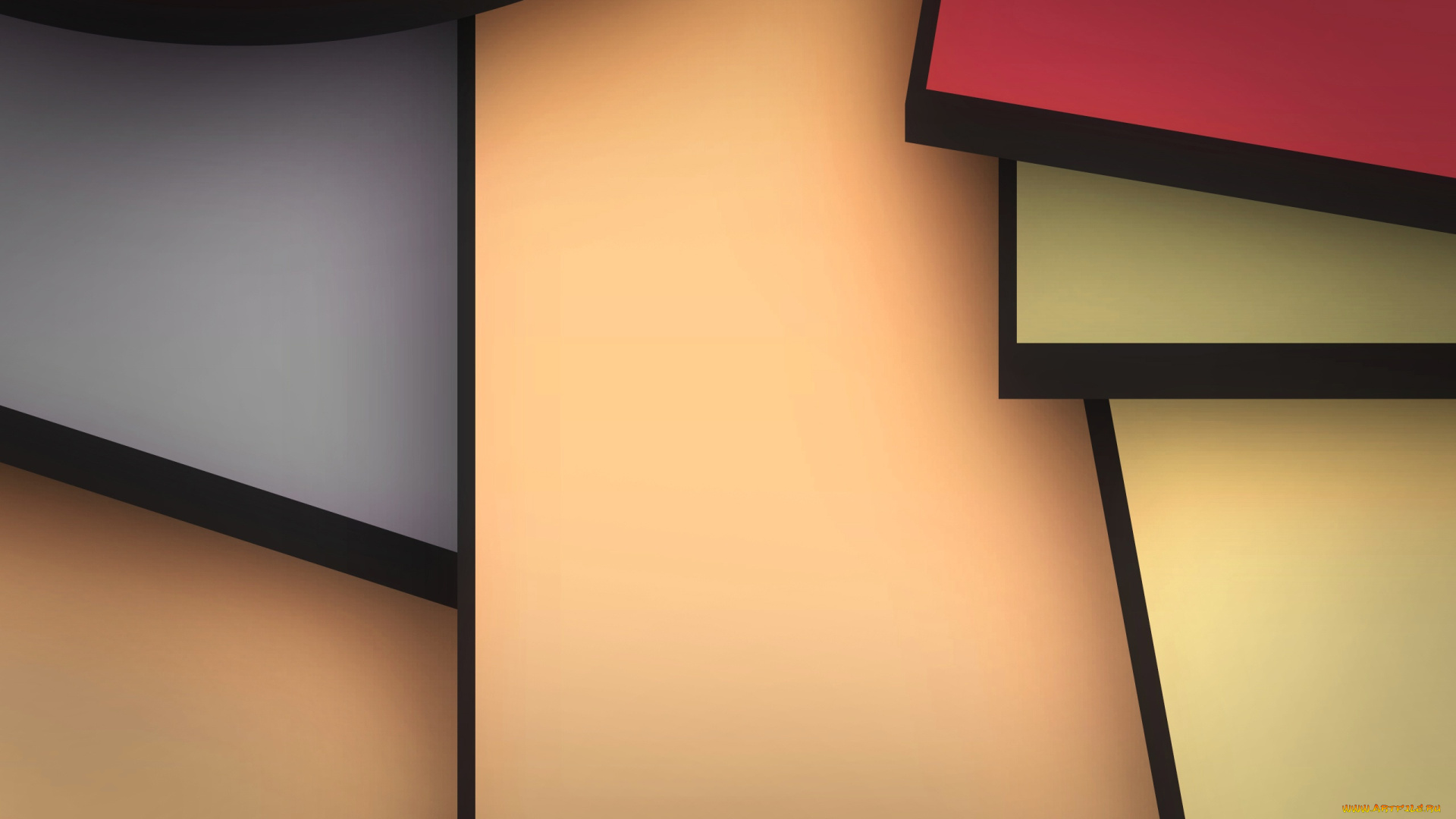 векторная, графика, графика, , graphics, линии, угол, объем, краски, слой