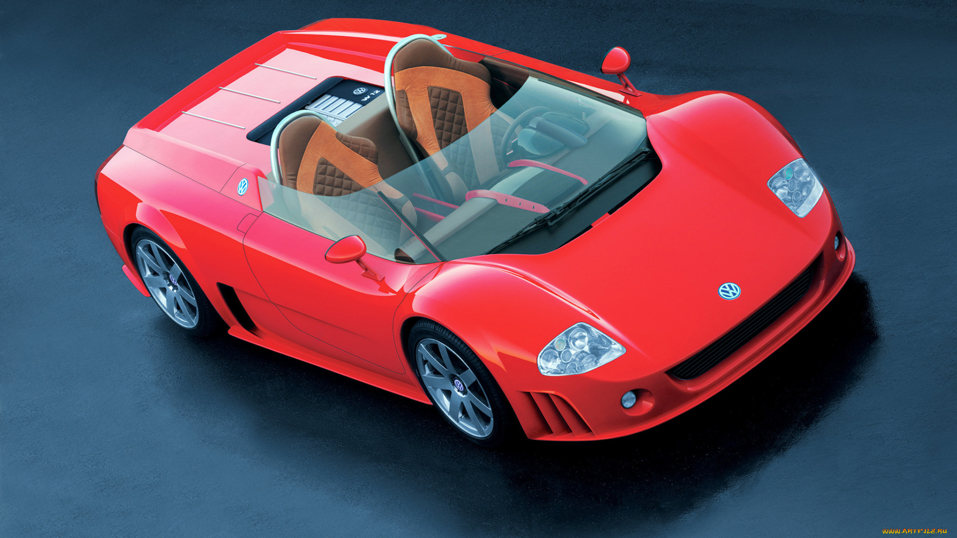 volkswagen, w12, roadster, concept, 1998, автомобили, volkswagen, w12, 1998, concept, roadster