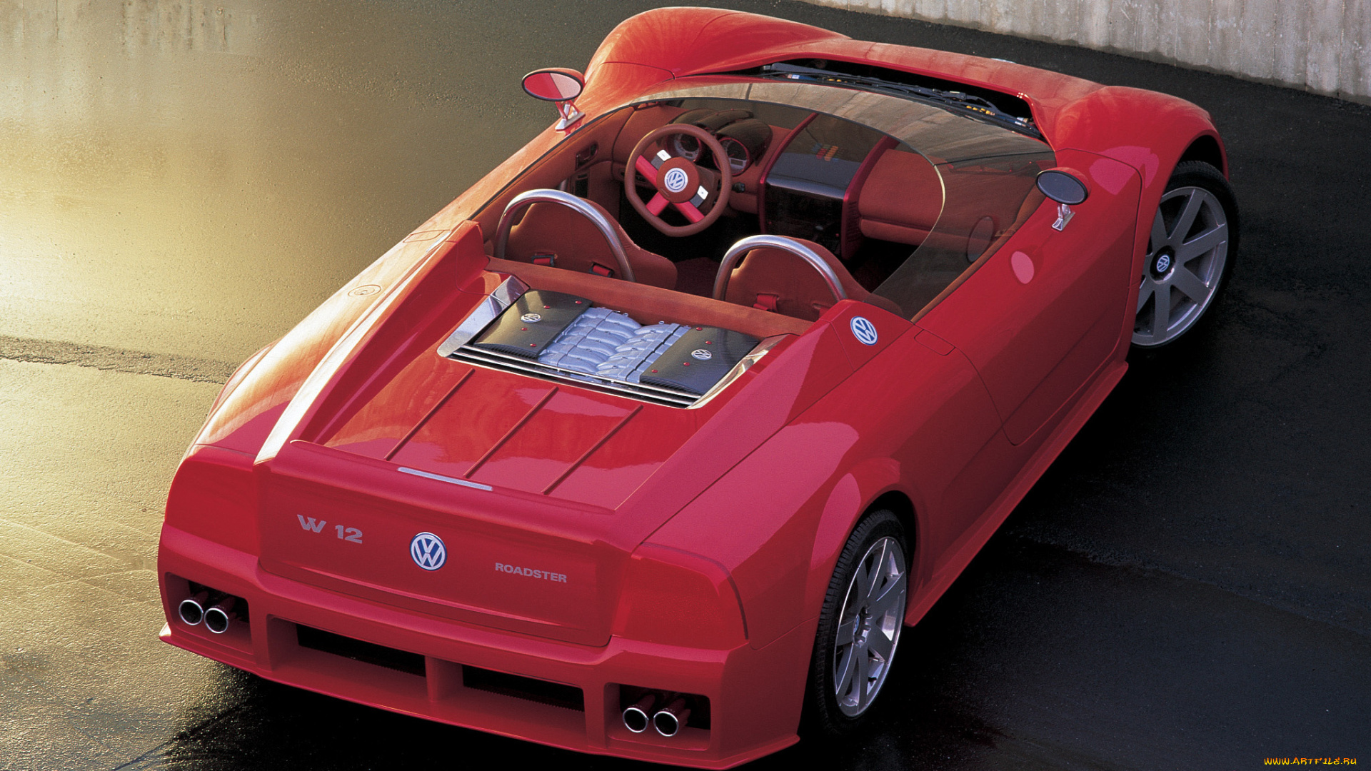 volkswagen, w12, roadster, concept, 1998, автомобили, volkswagen, w12, 1998, roadster, concept