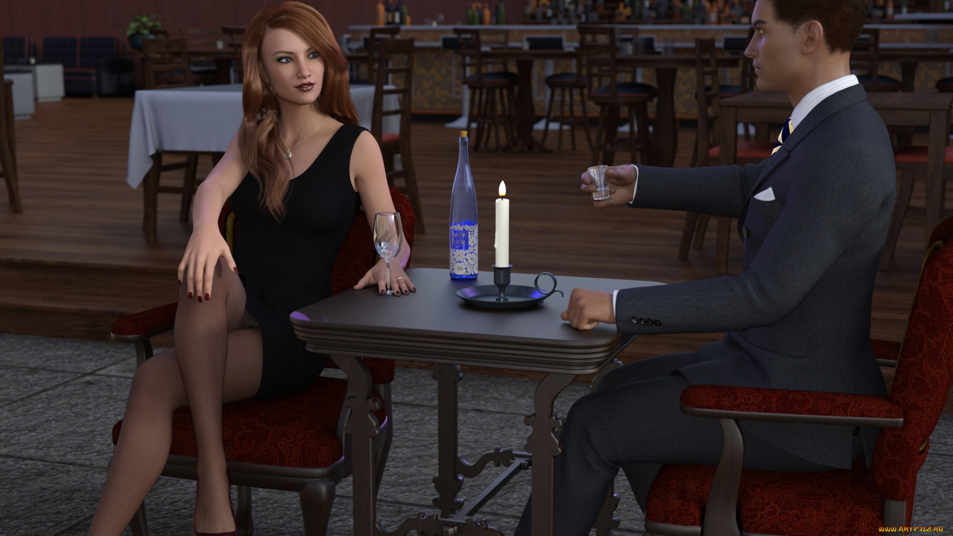 witch, 3д, графика, фантазия, , fantasy, фон, взгляд, девушка