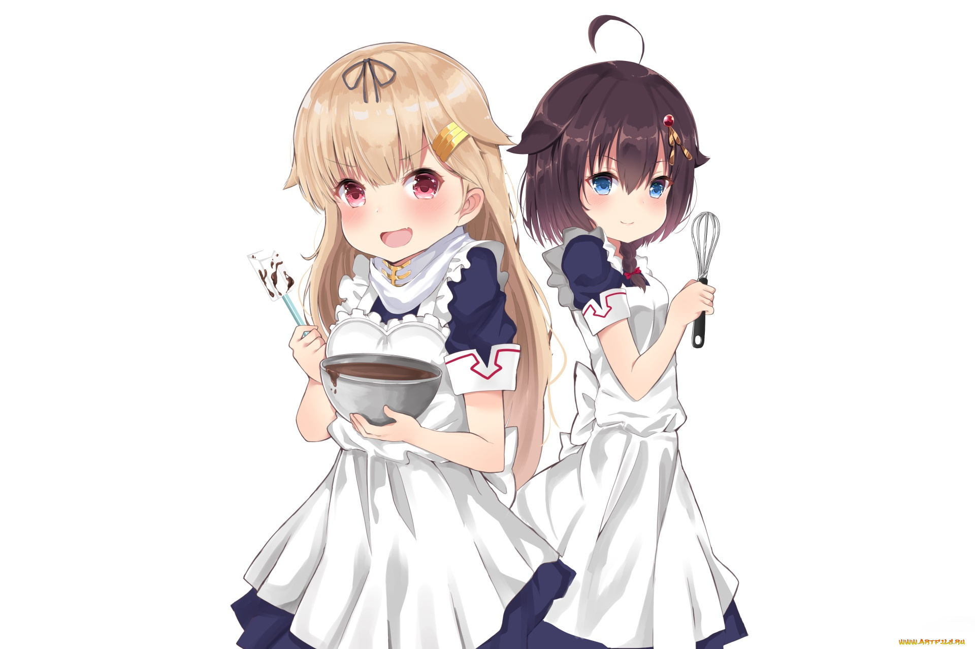 аниме, kantai, collection, фон, взгляд, девушки