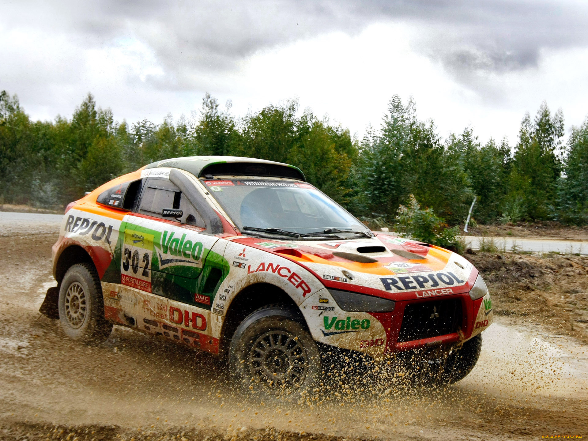 mitsubishi, racing, lancer, 2008, автомобили, mitsubishi, racing, lancer, 2008