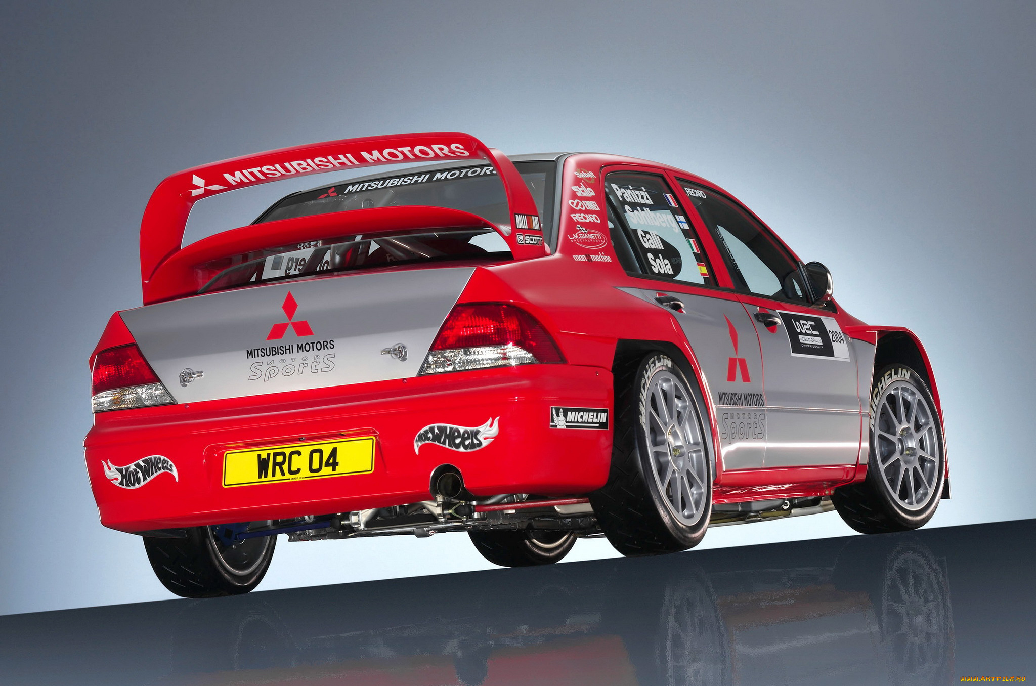 mitsubishi, lancer, wrc04, 2004, автомобили, mitsubishi, 2004, wrc04, lancer