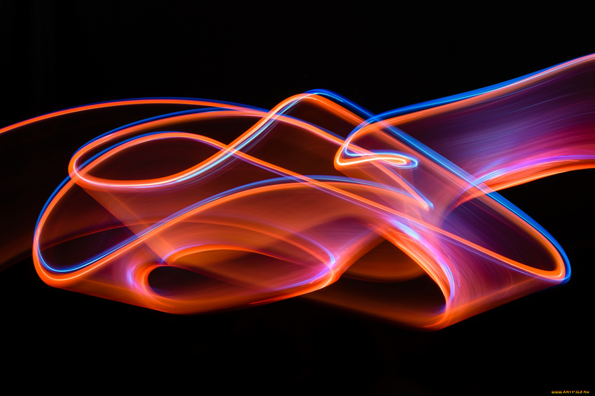 3д, графика, абстракция, , abstract, яркость, полосы, узор, абстракция, темный, фон