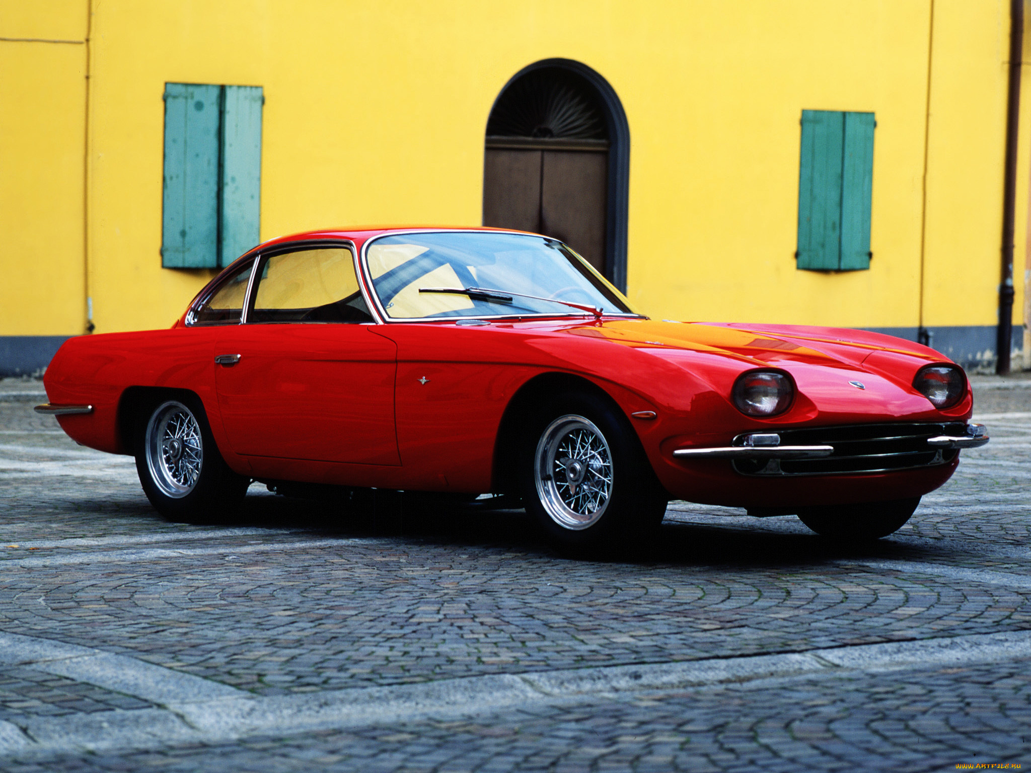 lamborghini, 350, gt, 1965, автомобили, alfa, romeo, lamborghini, 350, gt, 1965