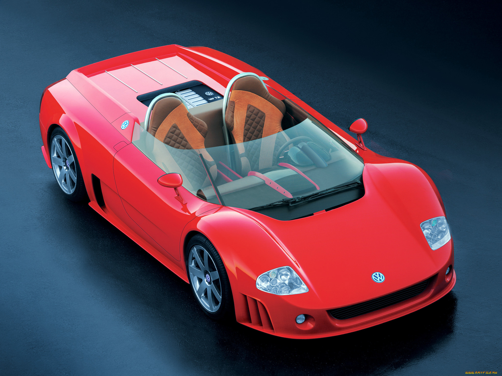 volkswagen, w12, roadster, concept, 1998, автомобили, volkswagen, w12, 1998, concept, roadster