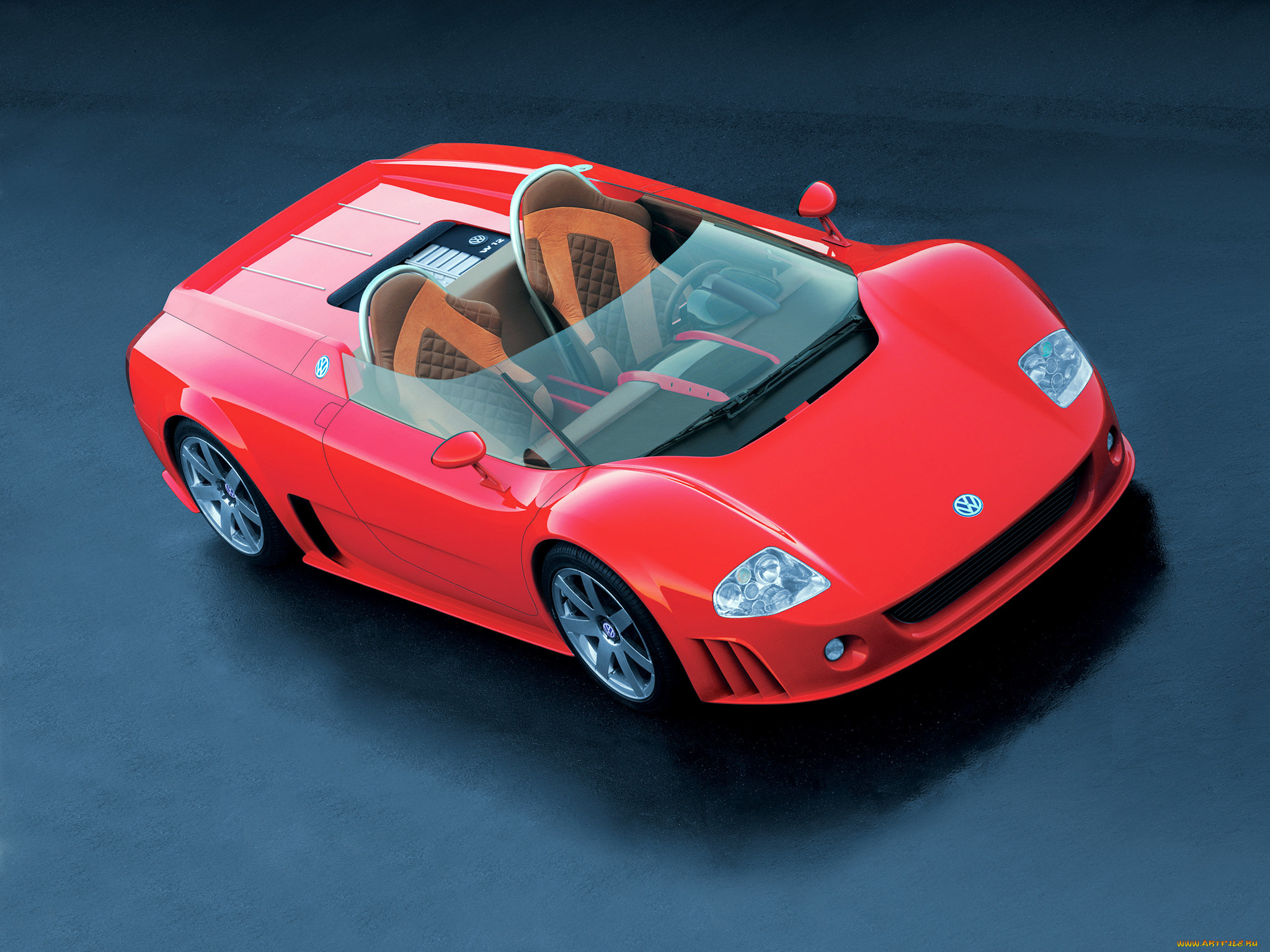 volkswagen, w12, roadster, concept, 1998, автомобили, volkswagen, w12, 1998, concept, roadster