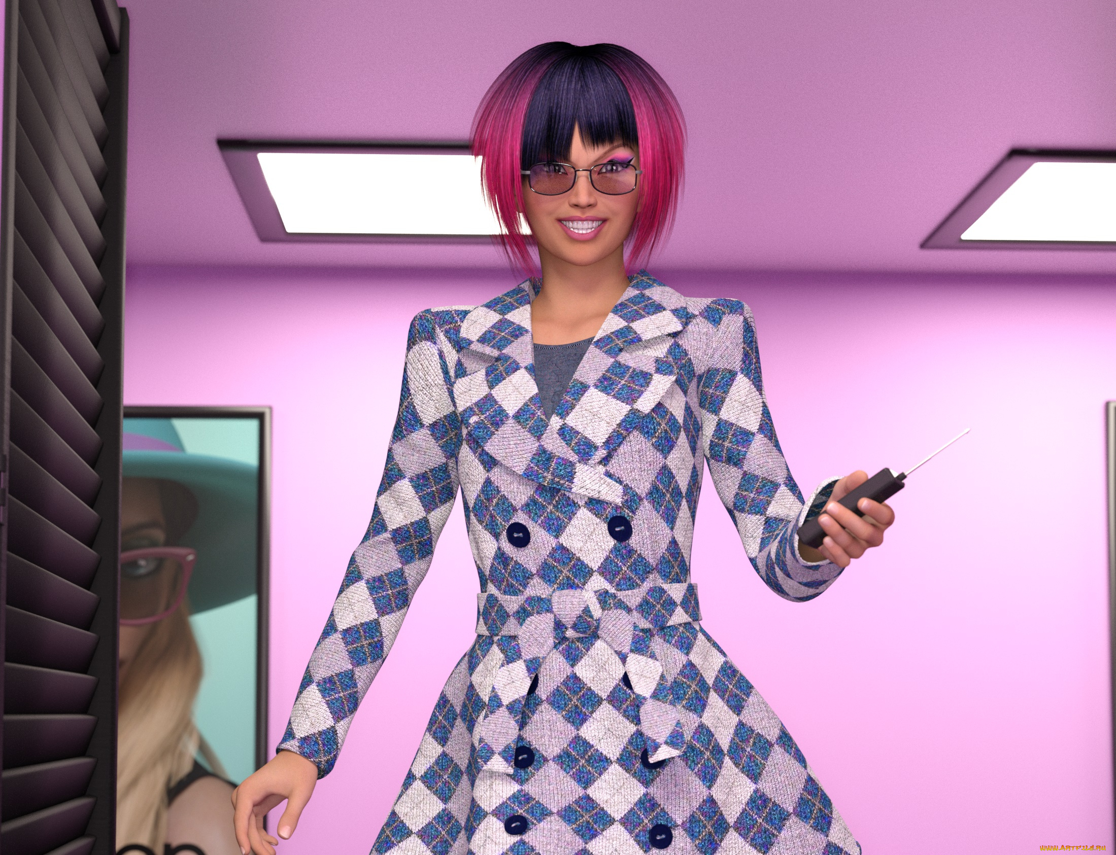 witch, 3д, графика, фантазия, , fantasy, фон, взгляд, девушка