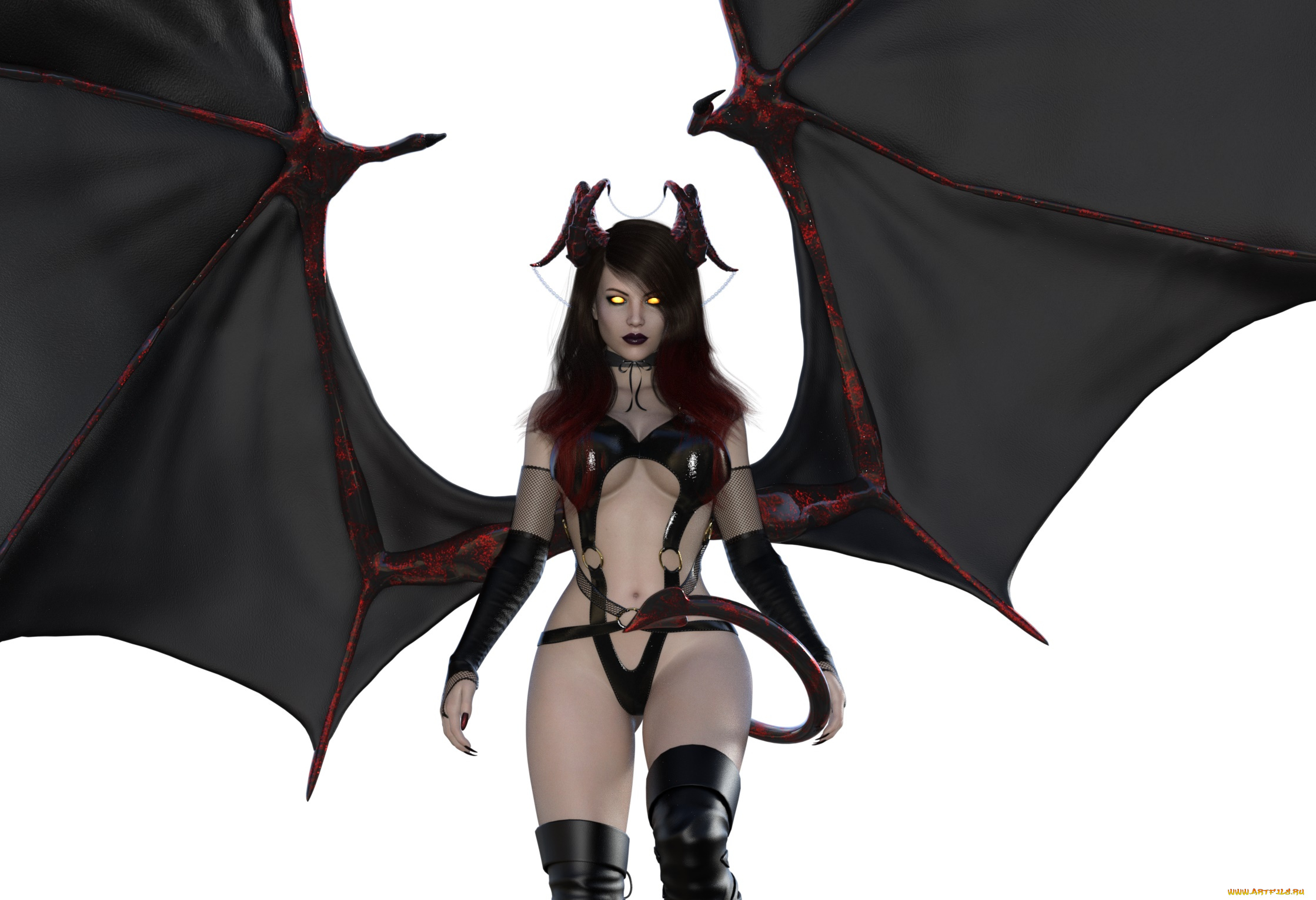 3д, графика, существа, , creatures, демон