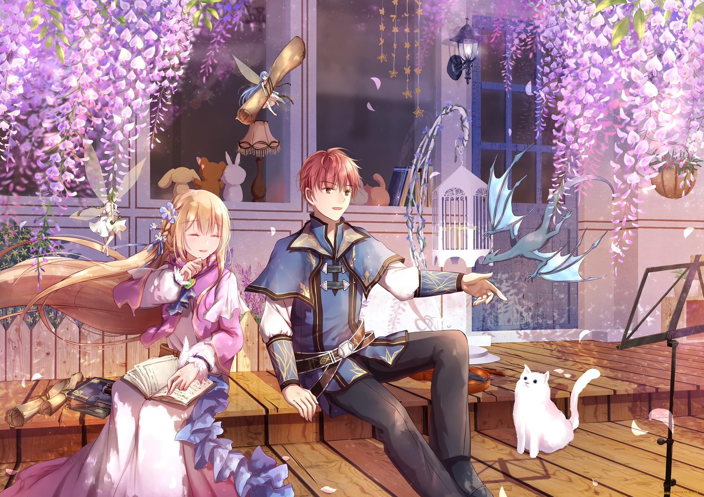 аниме, unknown, , другое, , фон, взгляд, девушка