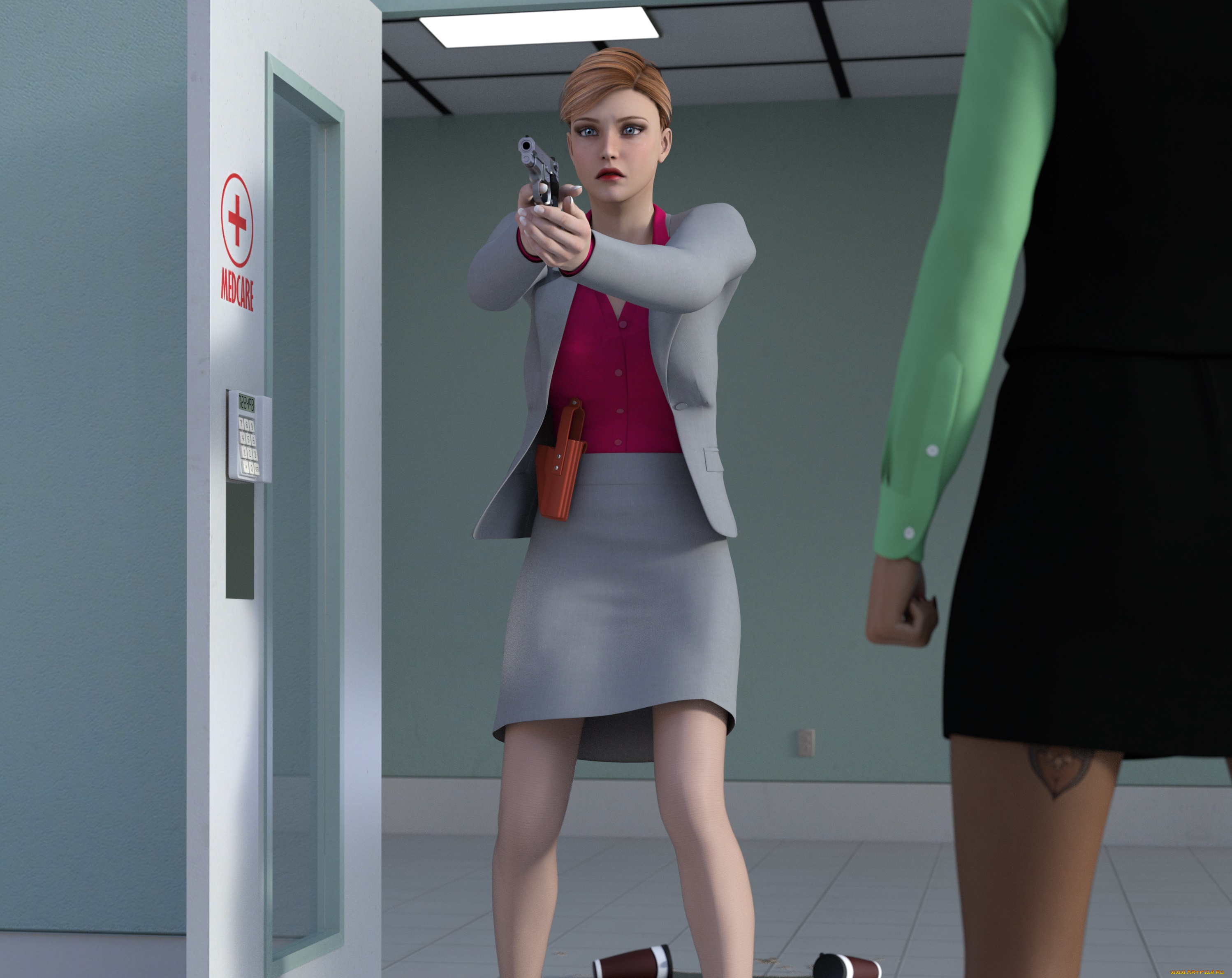 psychological, abyss, 3д, графика, фантазия, , fantasy, девушка, взгляд, фон