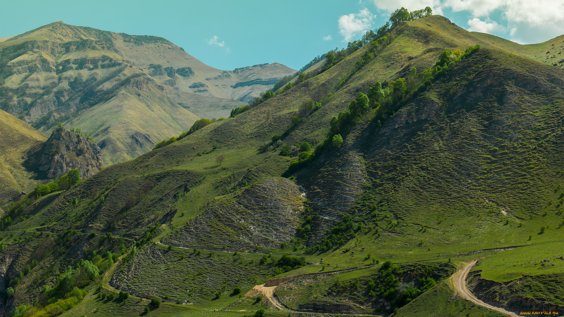 чегемское, ущелье, природа, горы, чегемское, ущелье, кавказ, северный, россия