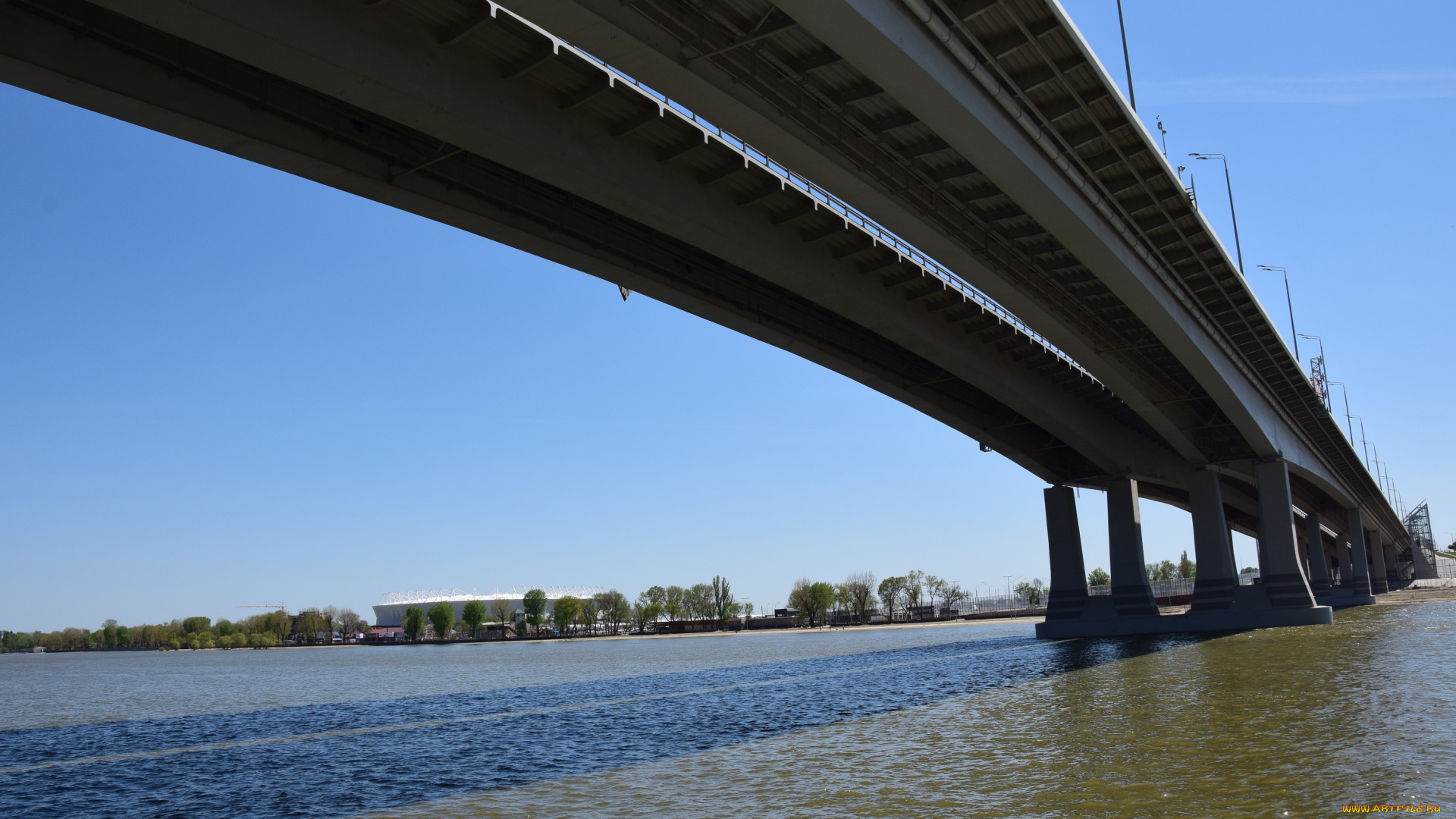 ростов, на, дону, города, -, мосты, река, водоем