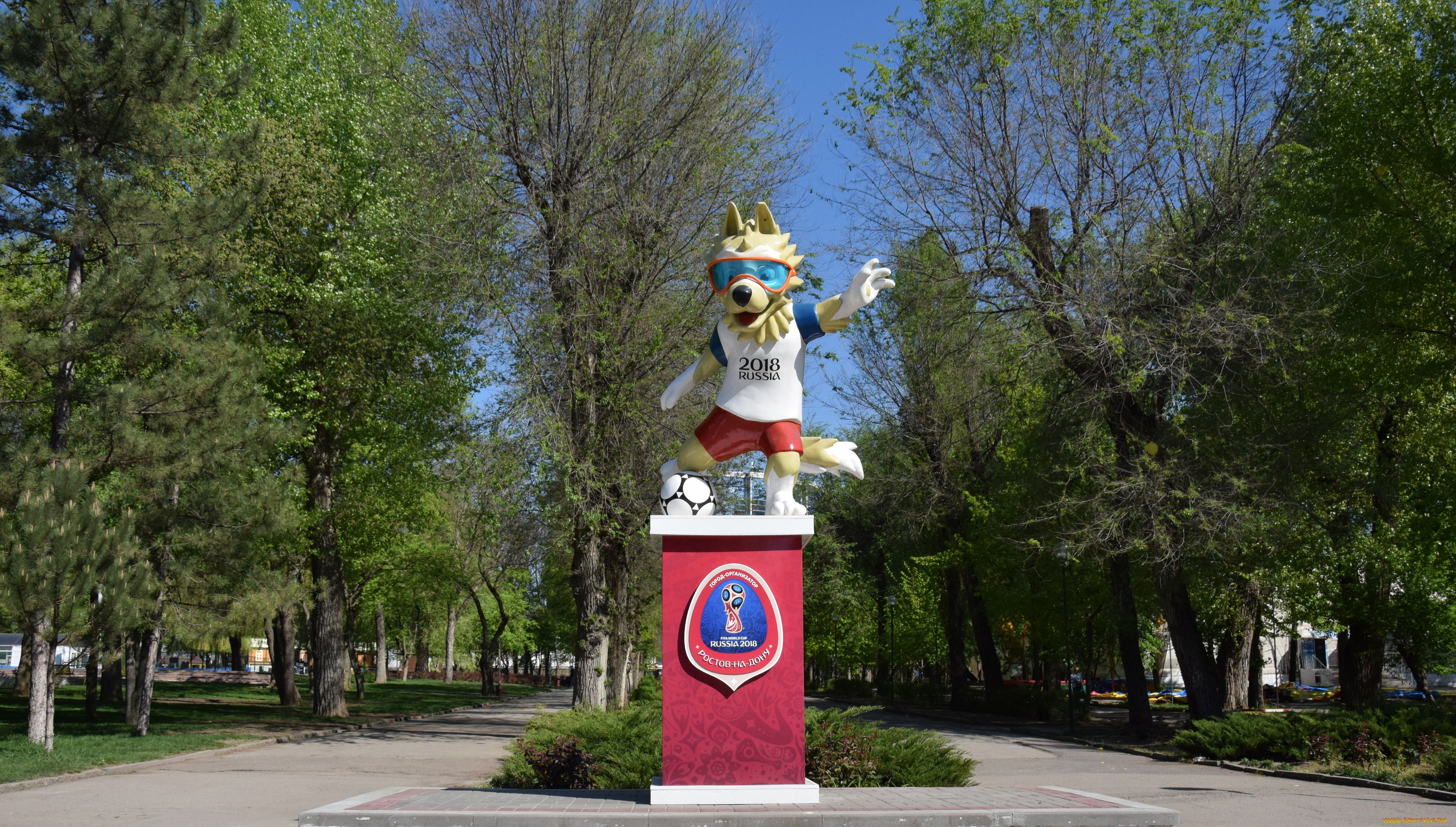 ростов, на, дону, города, -, памятники, , скульптуры, , арт-объекты, символ, мяч