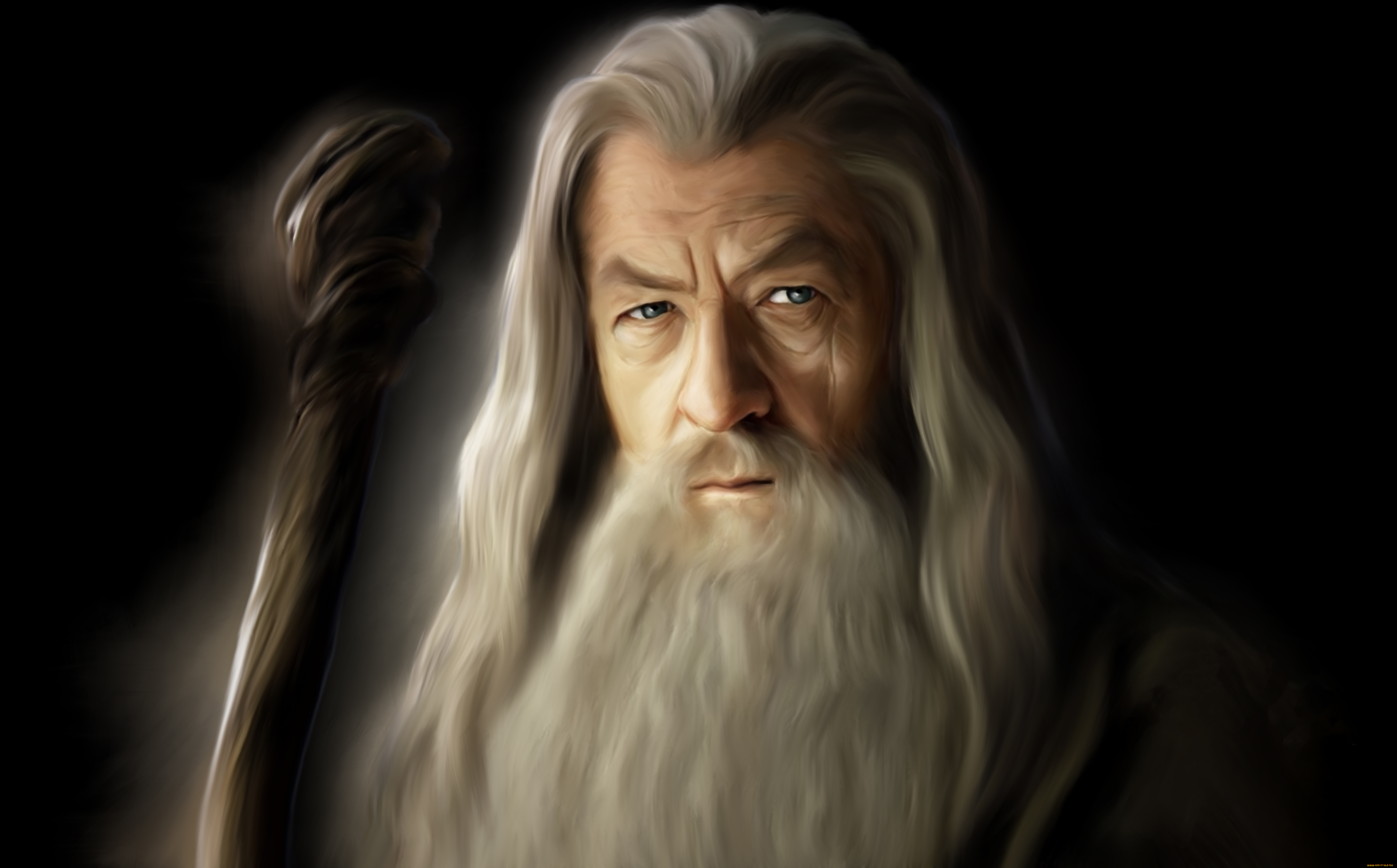 рисованное, кино, взгляд, фон, мужчина, борода