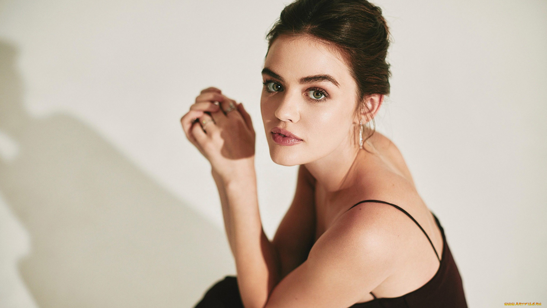 девушки, lucy, hale, взгляд