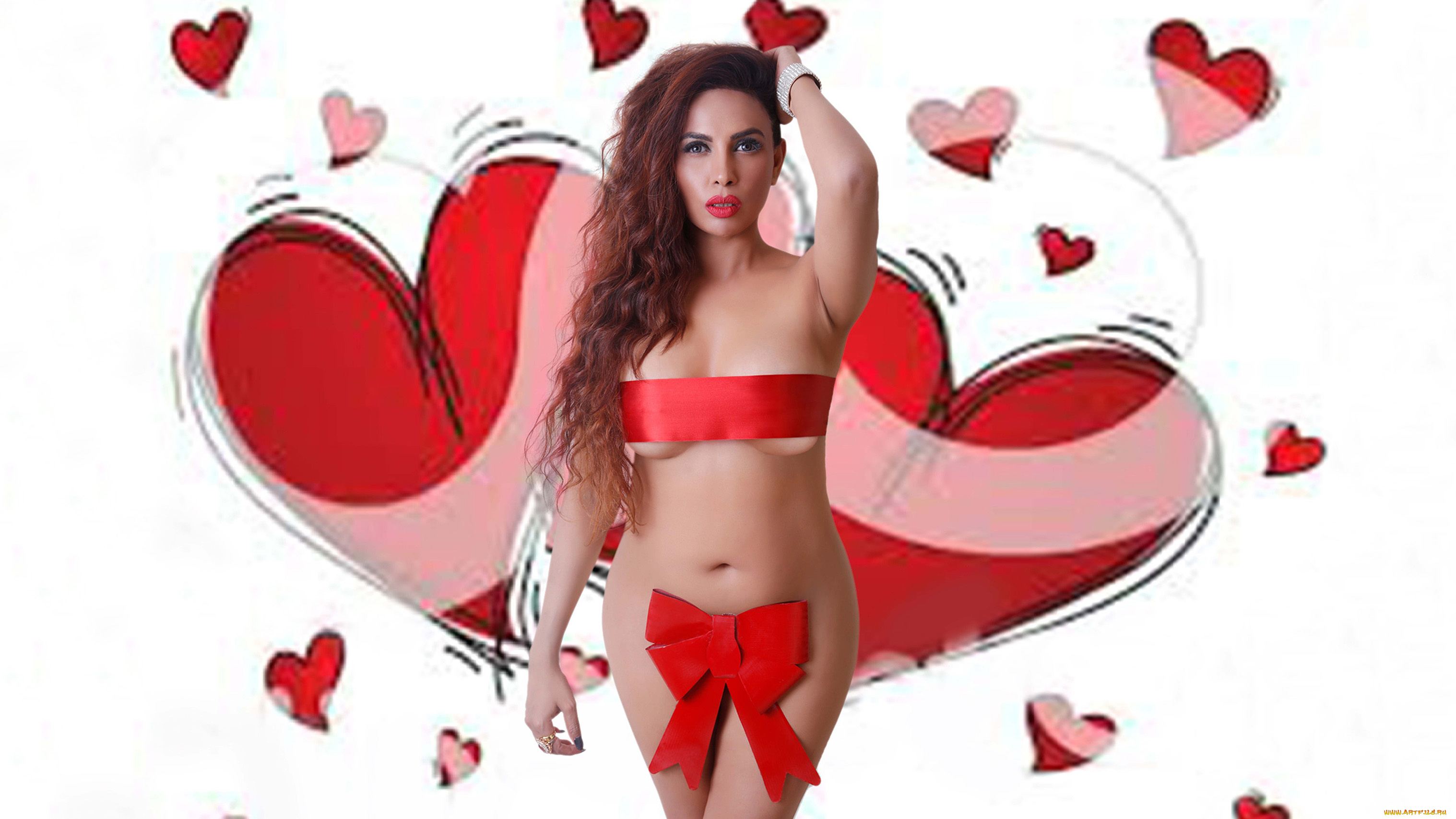 девушки, -unsort, , рыжеволосые, и, другие, myrra, красивая, девушка