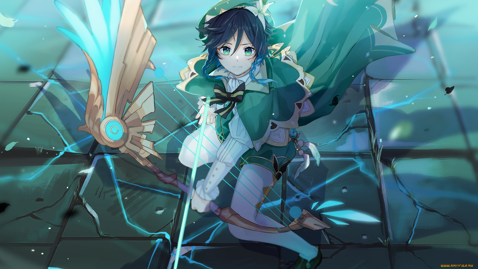 аниме, genshin, impact, genshin, impact