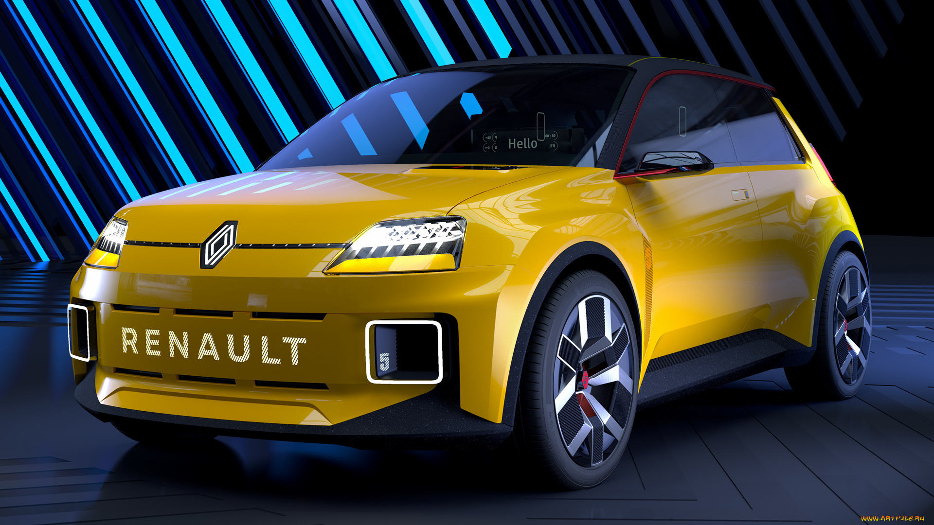 renault, 5, prototype, 2021, автомобили, renault, 5, prototype, 2021