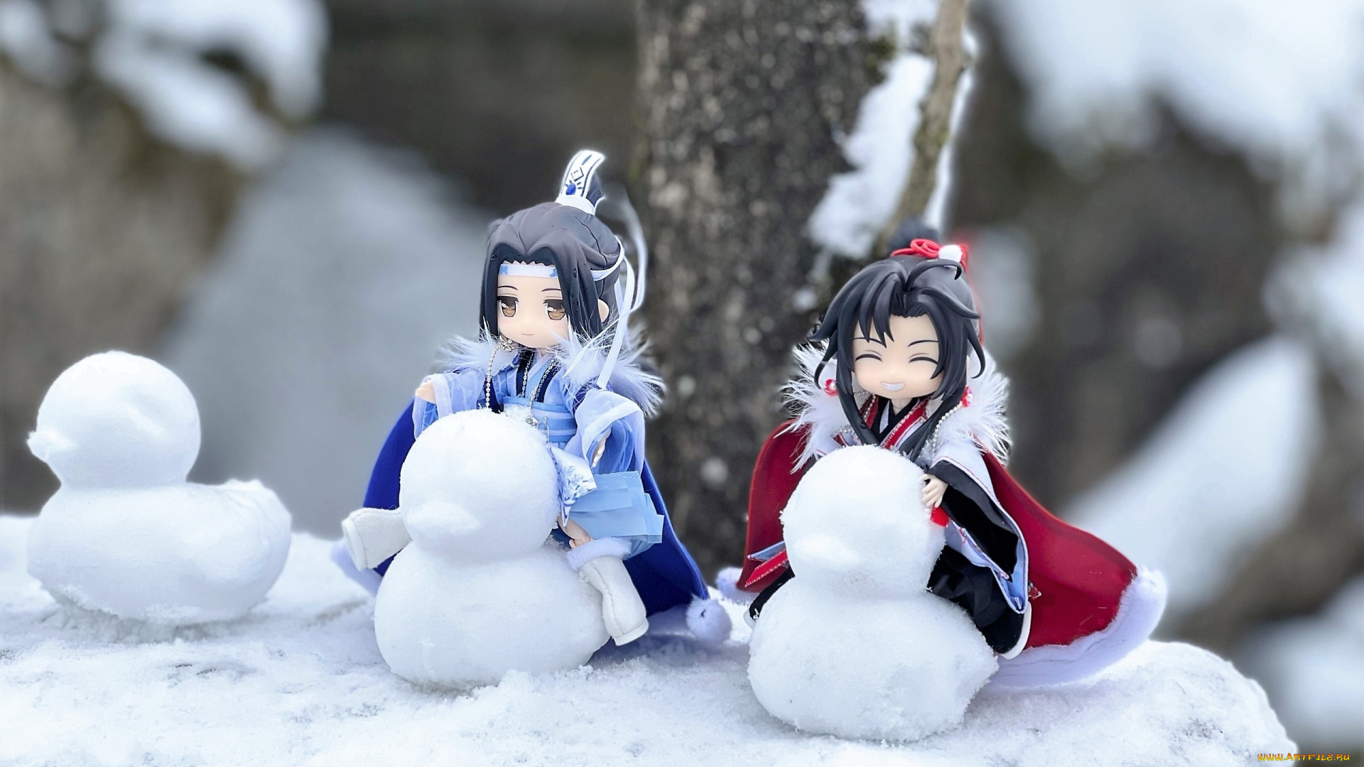 разное, куклы, вэй, усянь, лань, ванцзы, снеговики