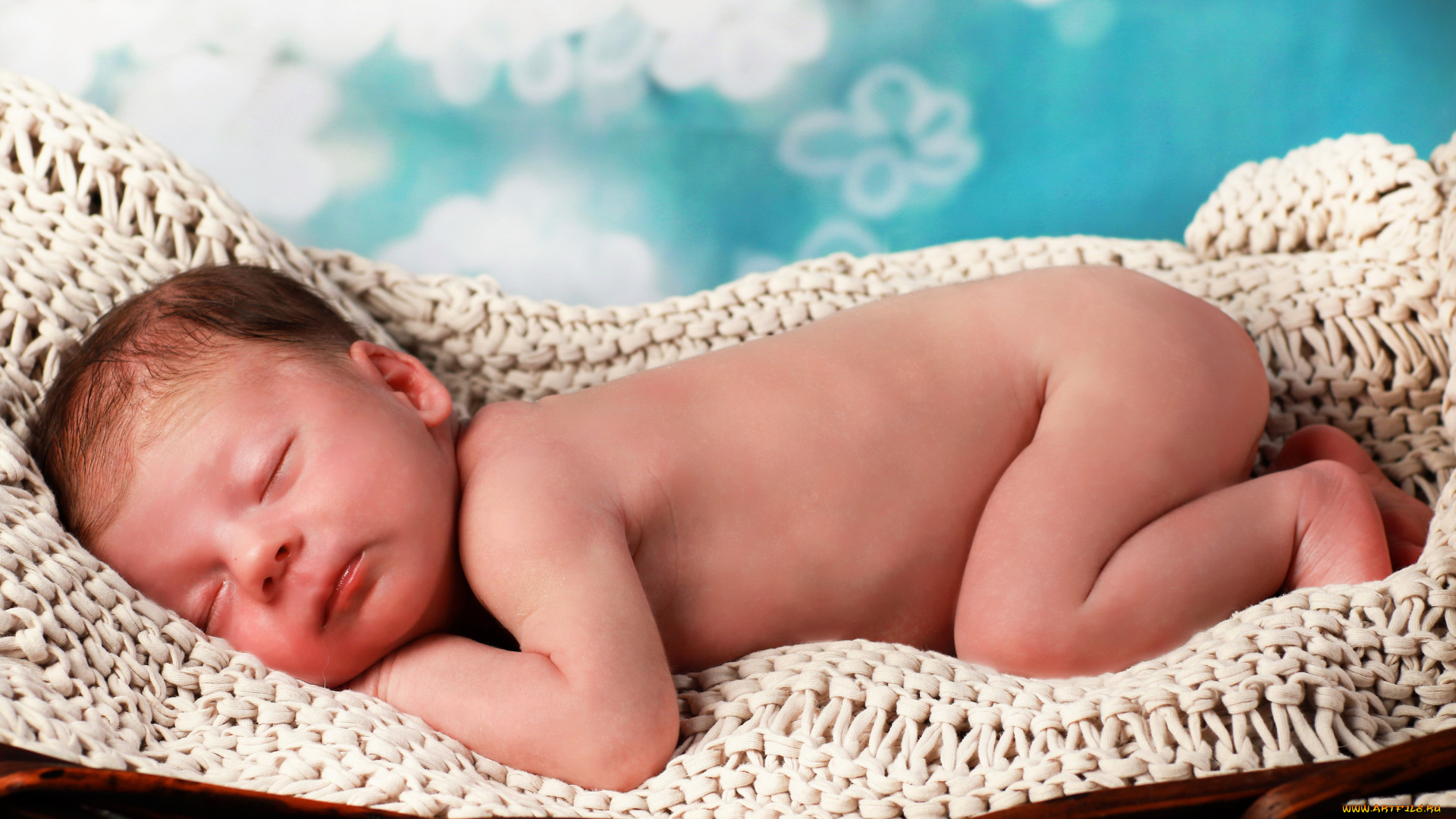 разное, дети, младенец, корзина, сон
