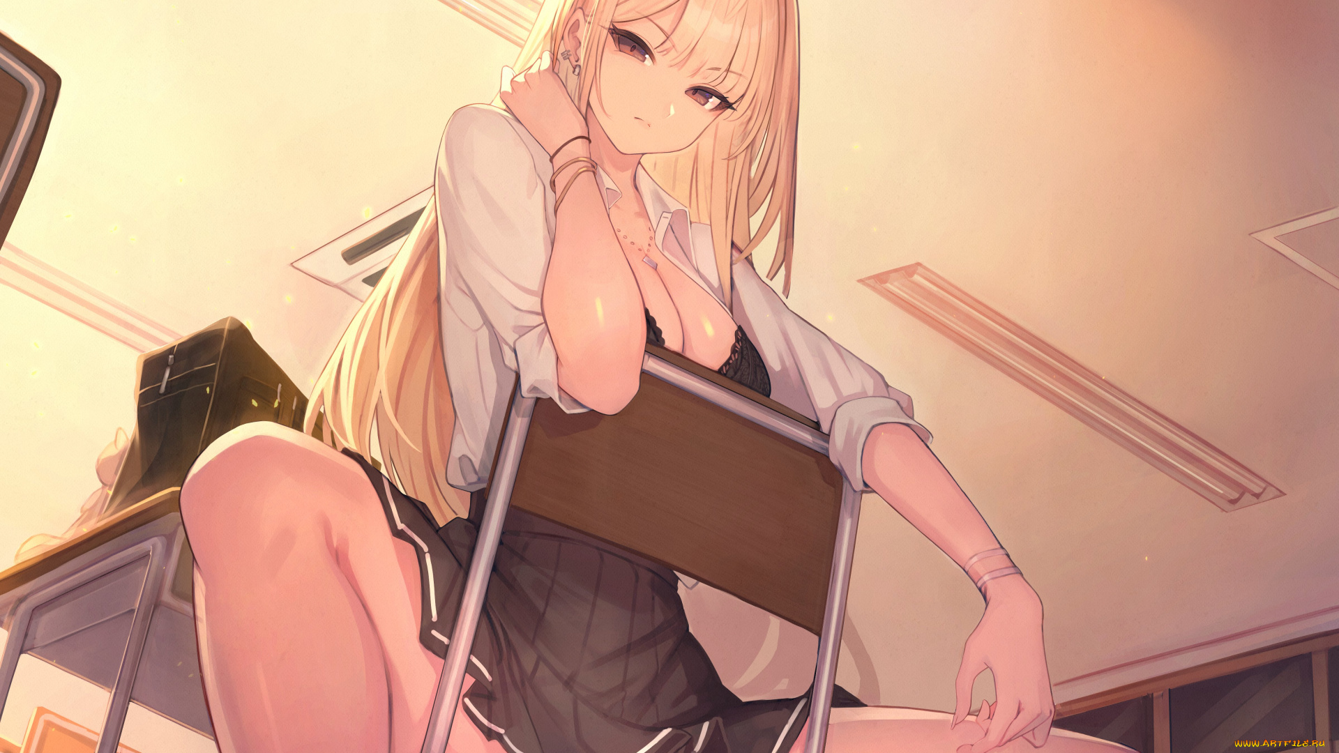 аниме, unknown, , другое, , девушка, бюст