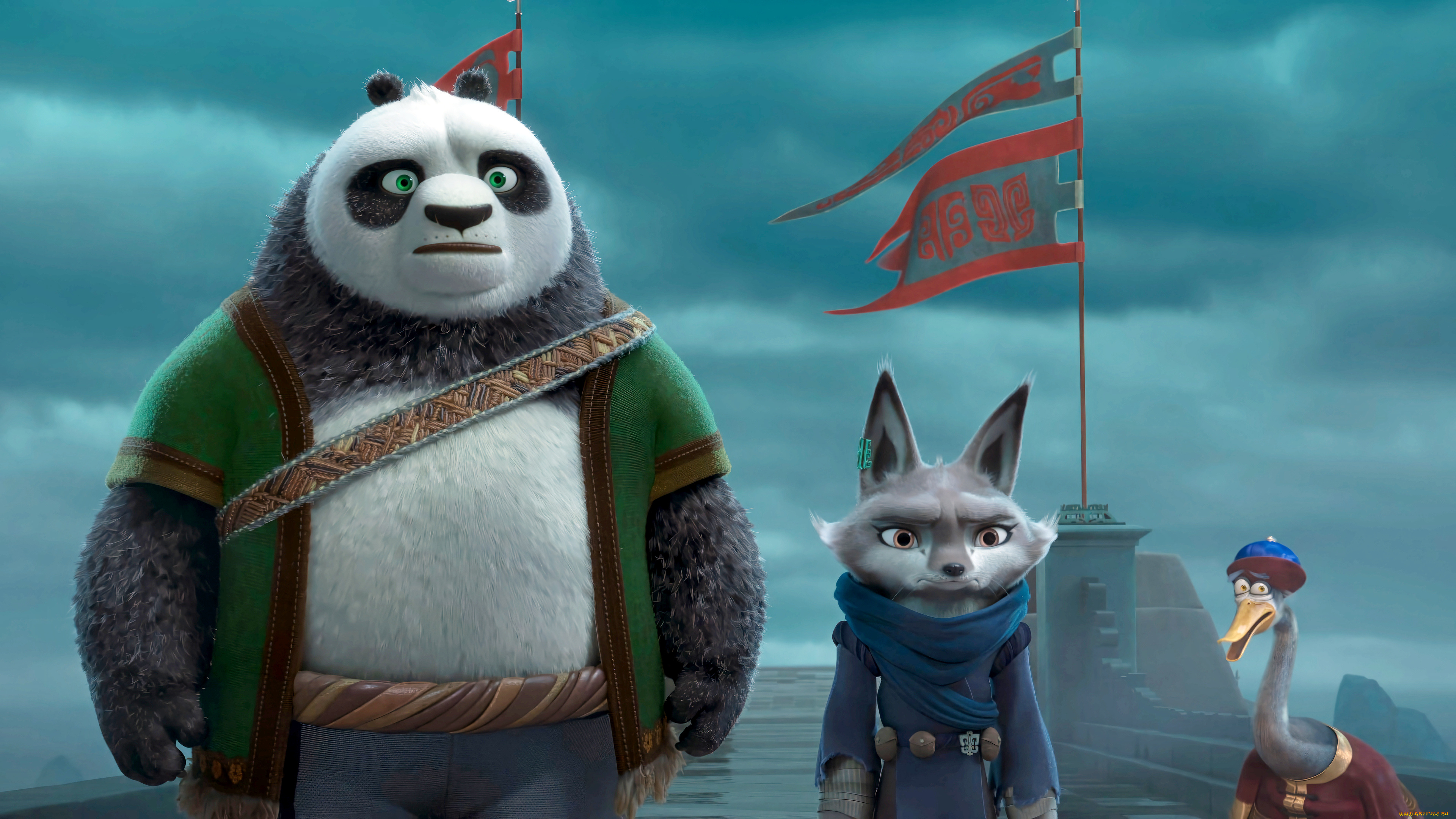 kung, fu, panda, 4, , , 2024, , мультфильмы, kung, fu, panda, 4, li, zhen, mr, ping, кунг, фу, панда, кадры, из, фильма