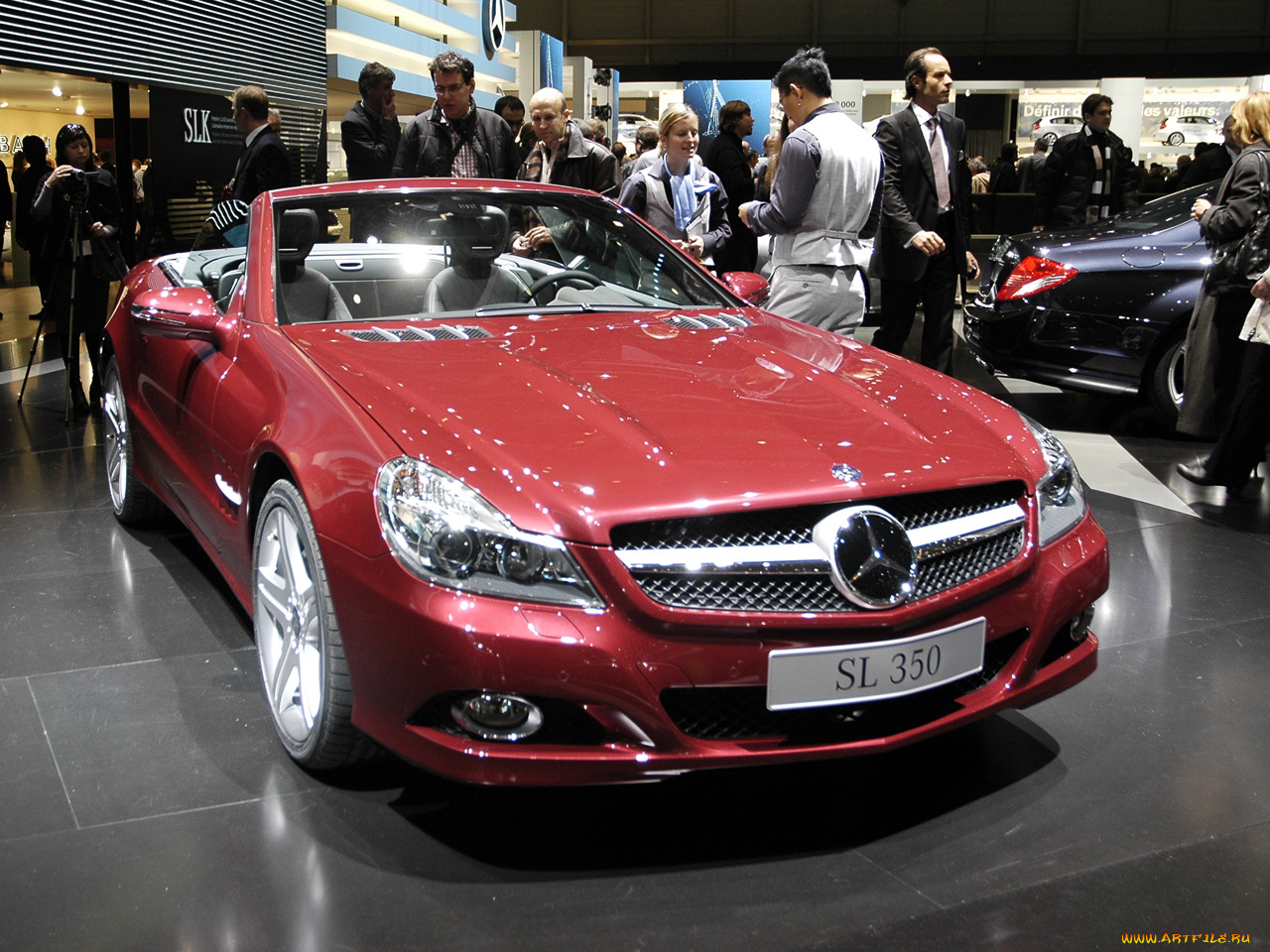 sl, 350, автомобили, mercedes, benz