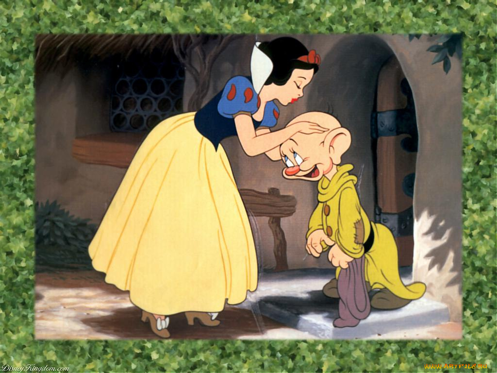 мультфильмы, snow, white, and, the, seven, dwarfs, disney, белоснежка, гномы