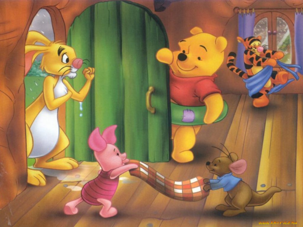мультфильмы, winnie, the, pooh