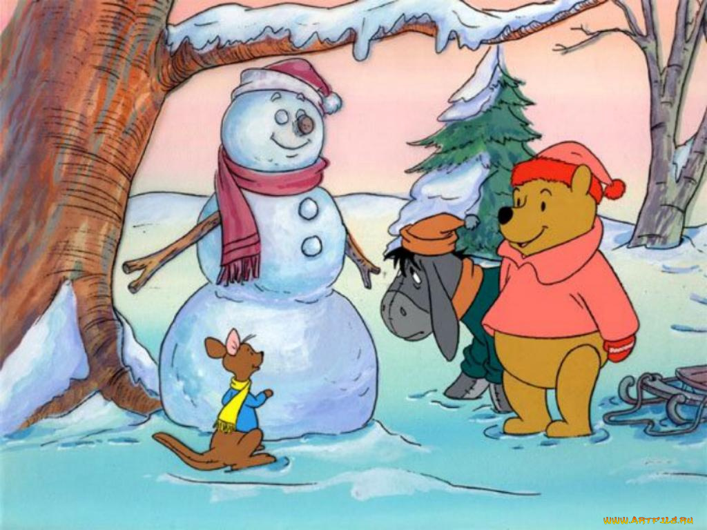 мультфильмы, winnie, the, pooh
