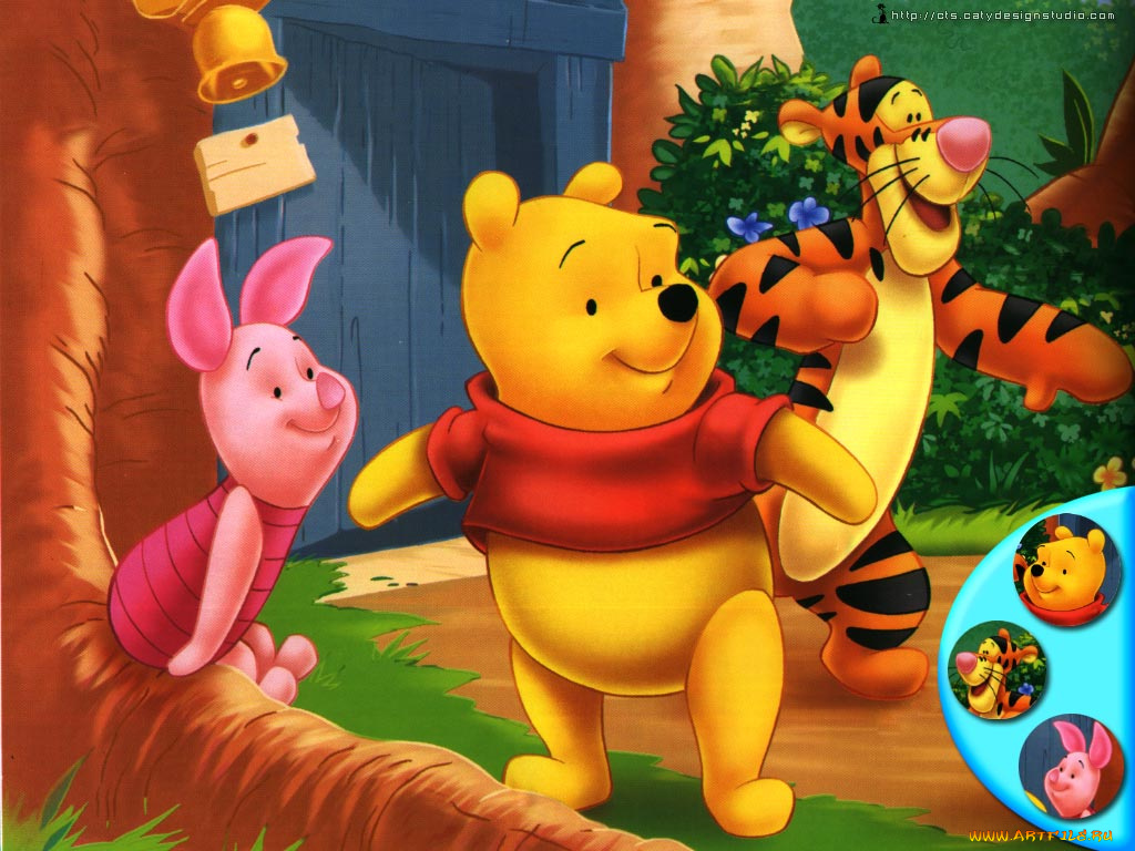 мультфильмы, winnie, the, pooh