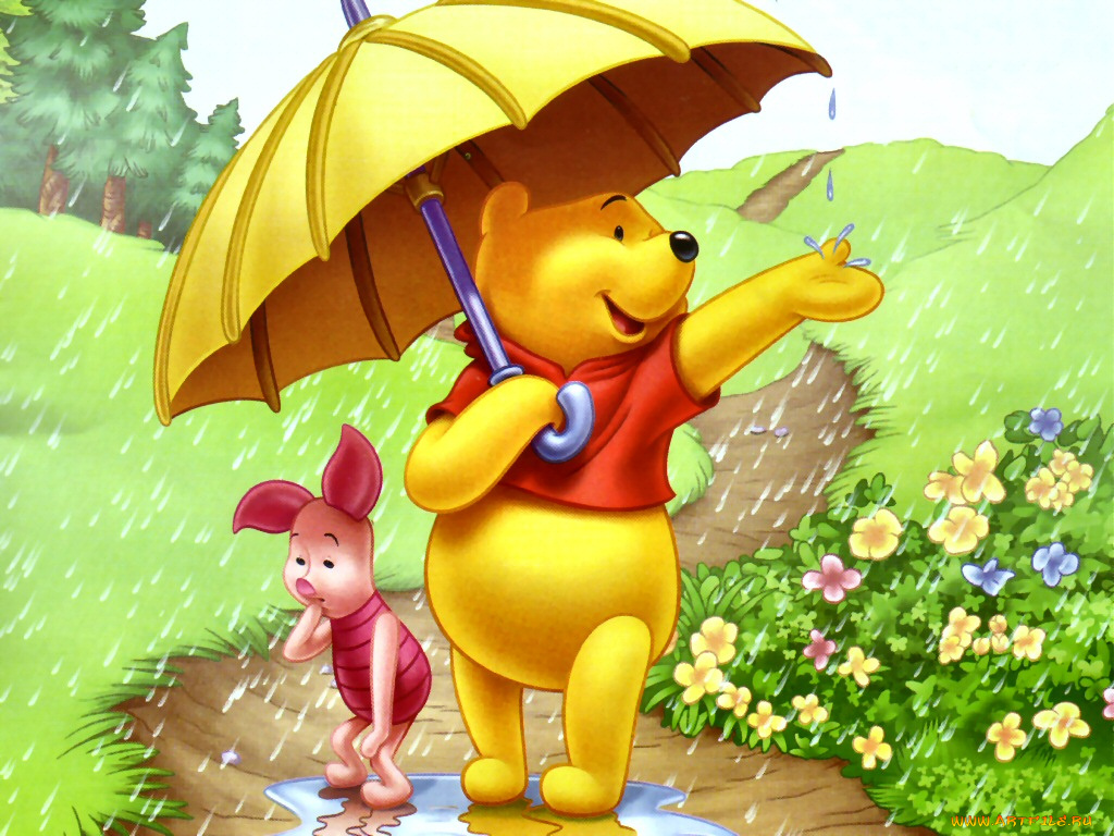 мультфильмы, winnie, the, pooh