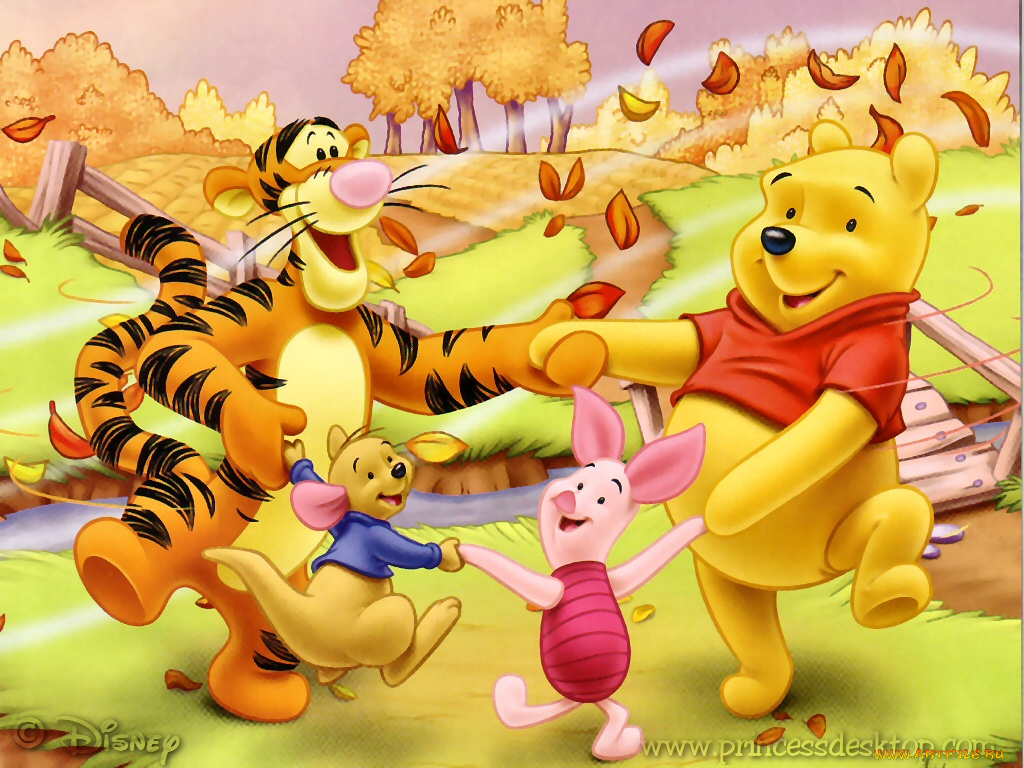 мультфильмы, winnie, the, pooh