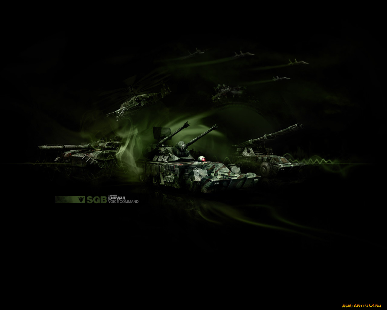 видео, игры, tom, clancy`s, endwar