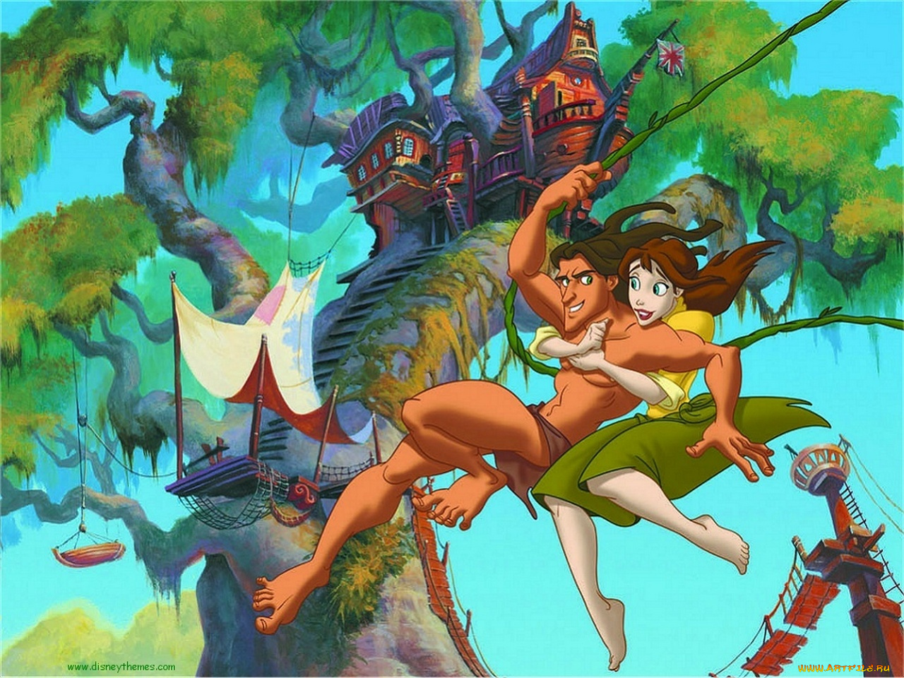 мультфильмы, tarzan