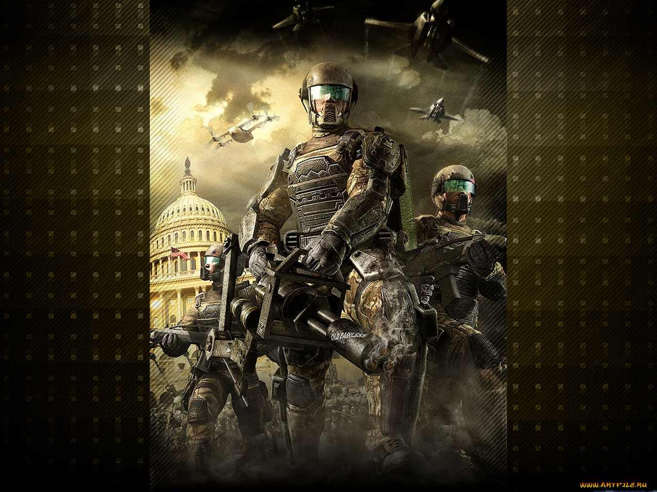 видео, игры, tom, clancy`s, endwar