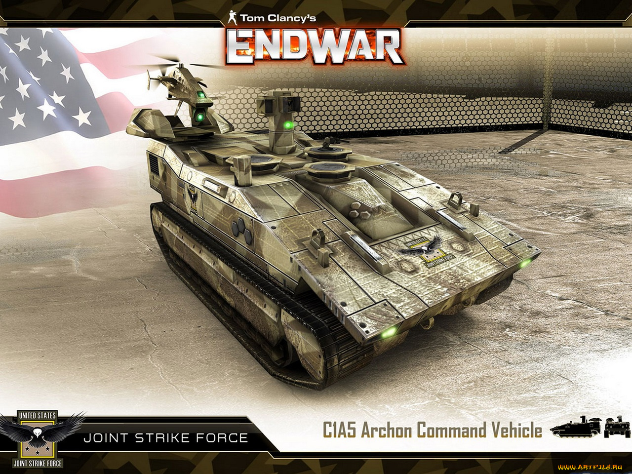 видео, игры, tom, clancy`s, endwar