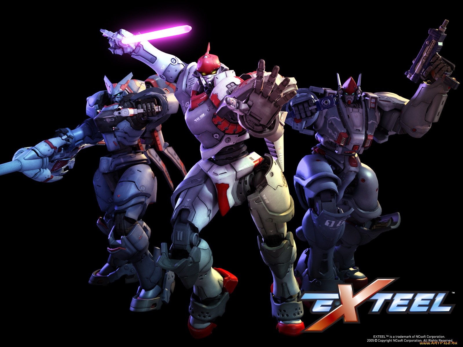 exteel, видео, игры