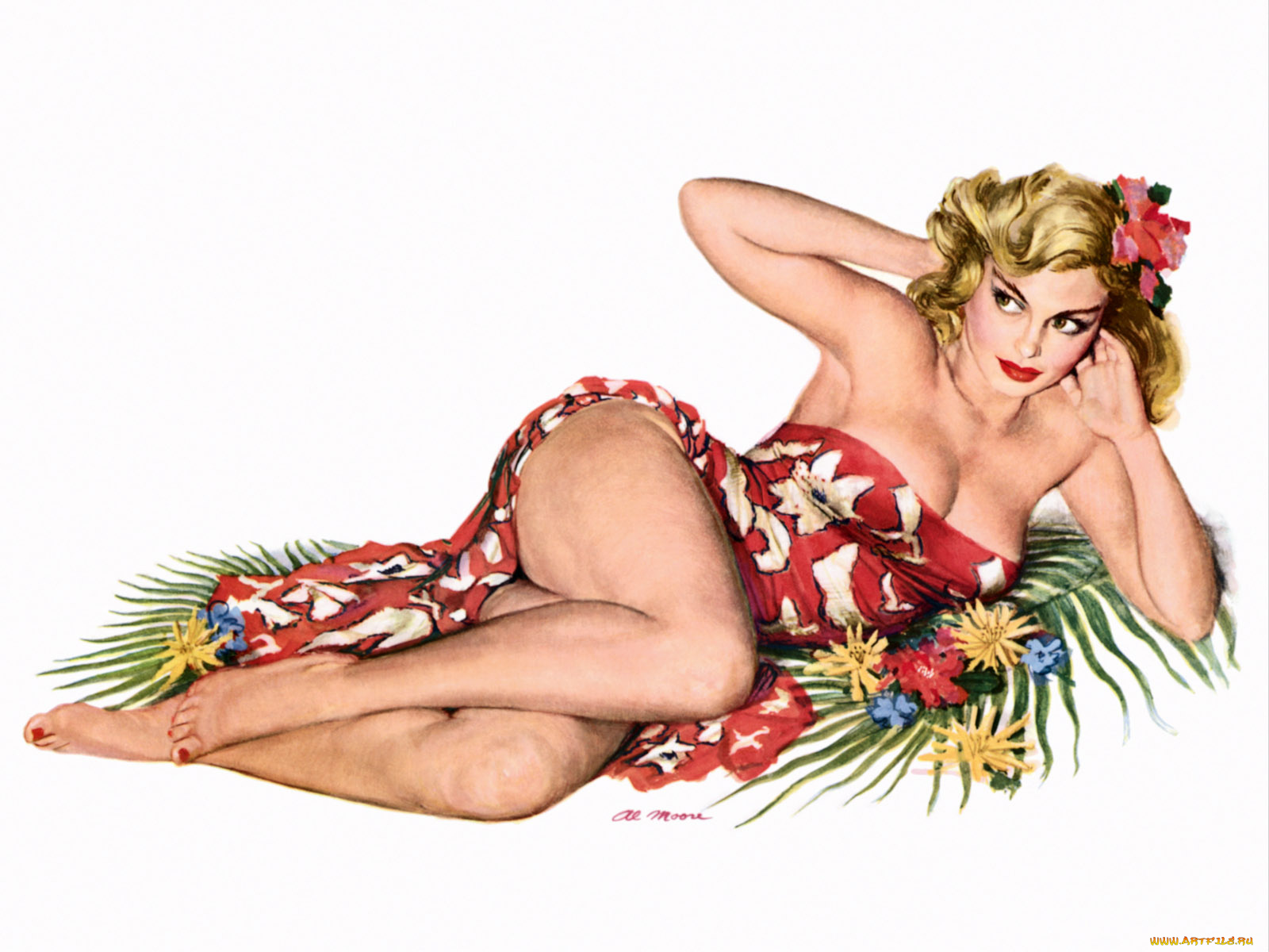 рисованные, люди