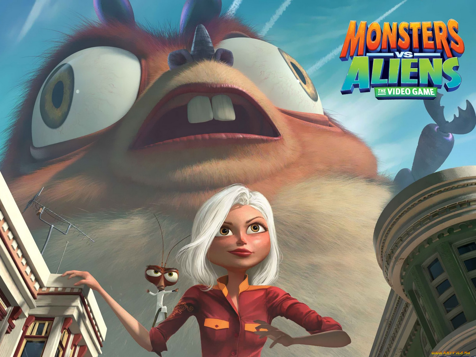 видео, игры, monsters, vs, aliens
