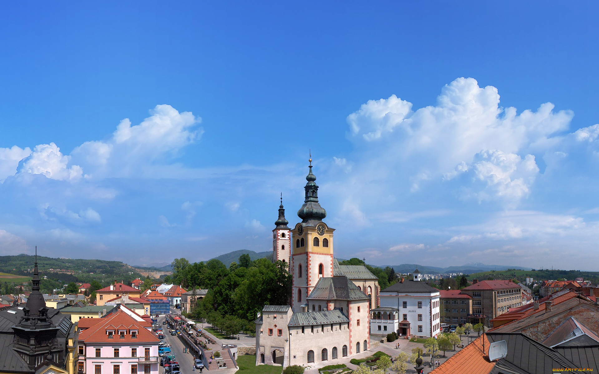 города, панорамы