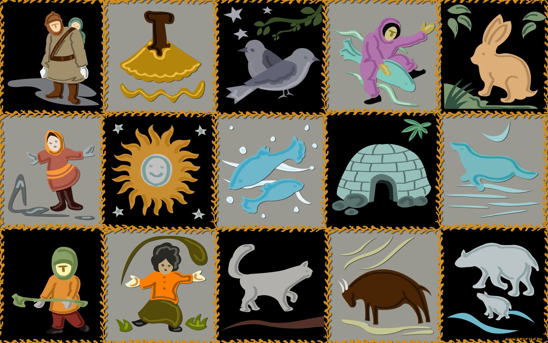 рисованные, другое