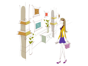 обоя векторная, графика